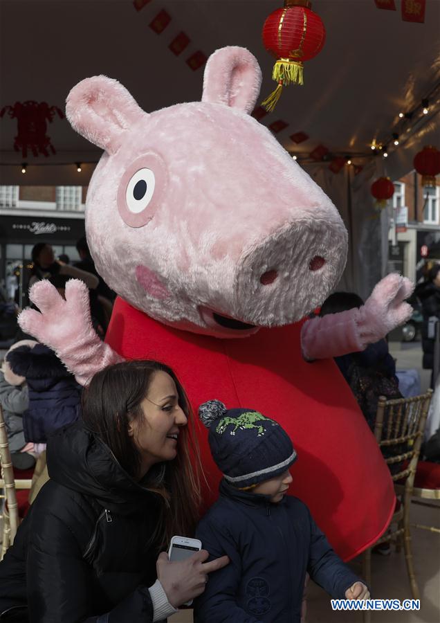 BRITAIN-LONDON-CHINESE LUNAR NEW YEAR-CELEBRATION