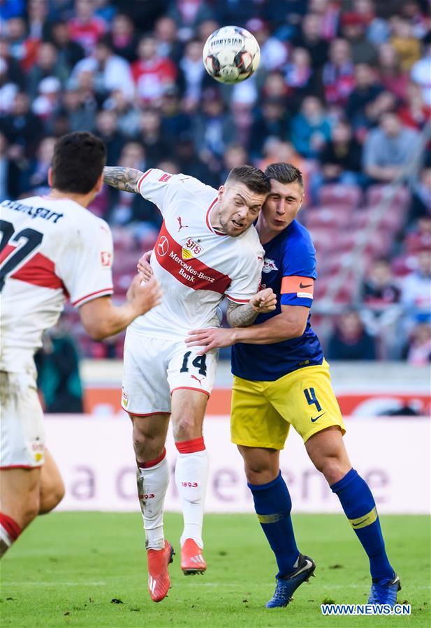 (SP)GERMANY-STUTTGART-SOCCER-BUNDESLIGA-STUTTGART VS LEIPZIG