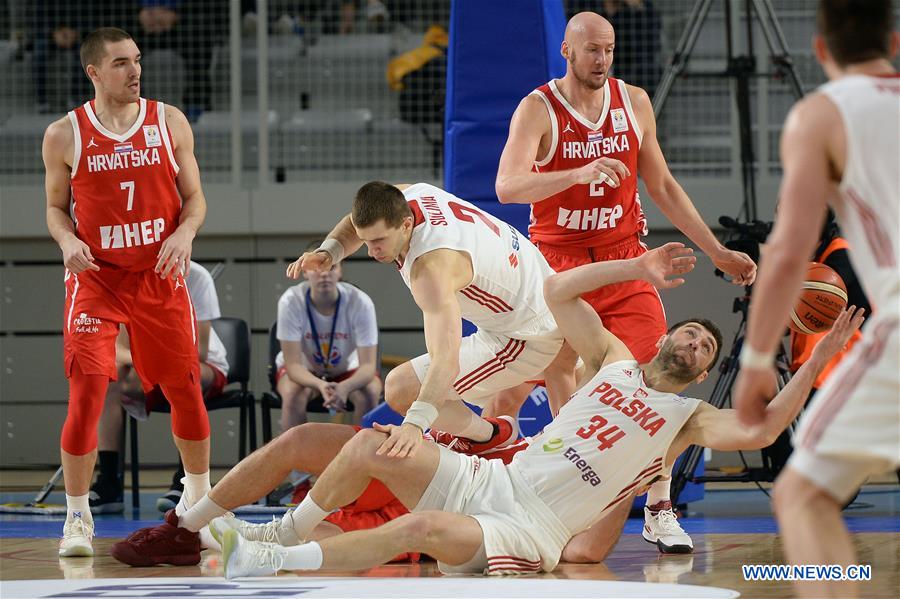 (SP)CROATIA-VARAZDIN-FIBA BASKETBALL WORLD CUP 2019-QUALIFIERS-CRO VS POL