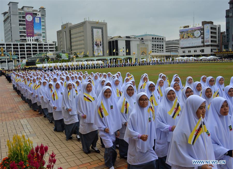 BRUNEI-BANDAR SERI BEGAWAN-NATIONAL DAY-CELEBRATION