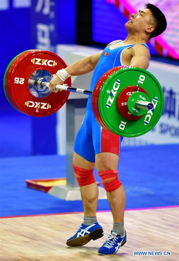 (SP)CHINA-FUZHOU-WEIGHTLIFTING-IWF WORLD CUP