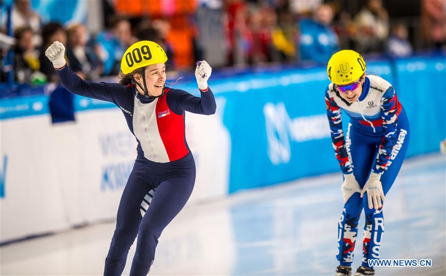 (SP)RUSSIA-KRASNOYARSK-29TH WINTER UNIVERSIADE-SHORT TRACK