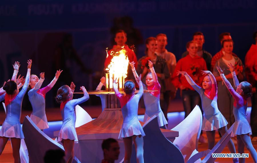 (SP)RUSSIA-KRASNOYARSK-29TH WINTER UNIVERSIADE-CLOSING CEREMONY