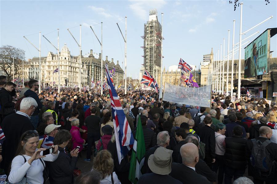 BRITAIN-LONDON-BREXIT DEAL-REJECTION