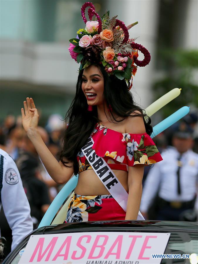 PHILIPPINES-QUEZON CITY-BEAUTY CONTEST-PARADE