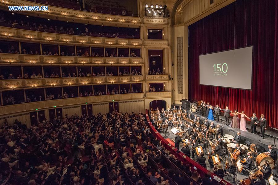 AUSTRIA-VIENNA-OPERA HOUSE-ANNIVERSARY