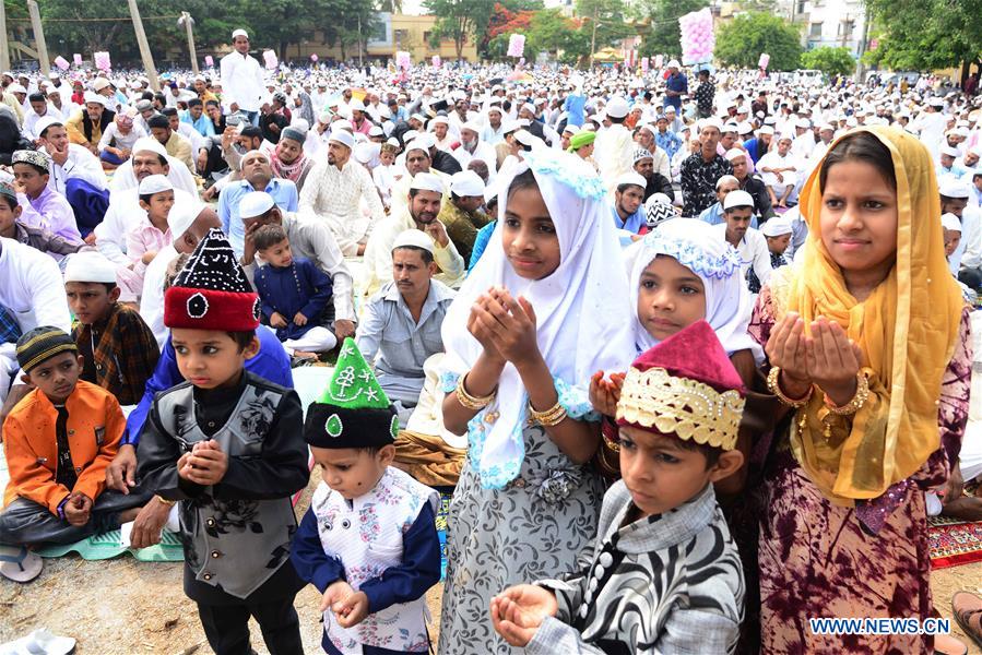 INDIA-BANGALORE-EID AL-FITR-PRAYERS