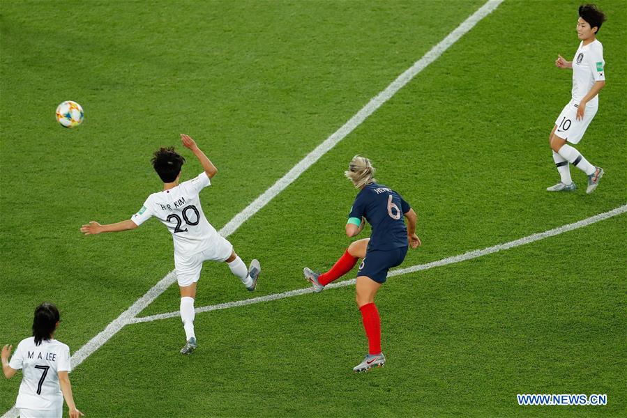 (SP)FRANCE-PARIS-2019 FIFA WOMEN'S WORLD CUP-FRANCE VS SOUTH KOREA