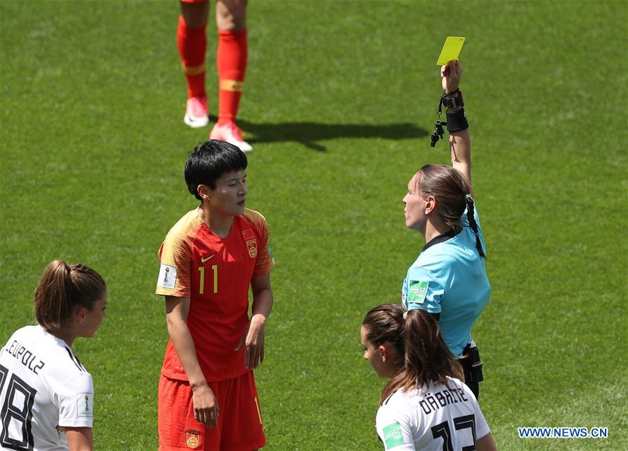 (SP)FRANCE-RENNES-2019 FIFA WOMEN'S WORLD CUP-GROUP B-GER VS CHN