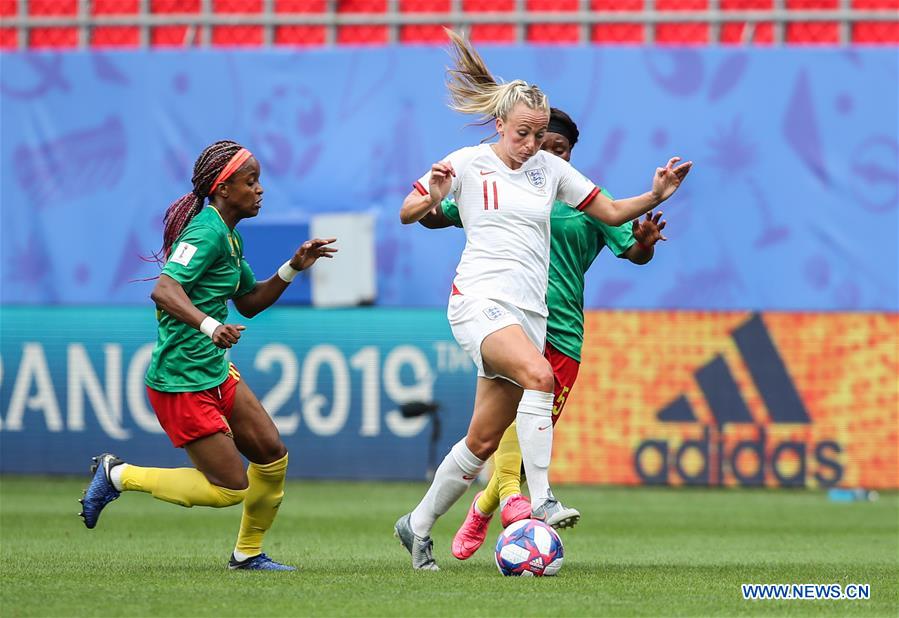 (SP)FRANCE-VALENCIENNES-SOCCER-FIFA WOMEN'S WORLD CUP-ROUND OF 16-ENG VS CMR