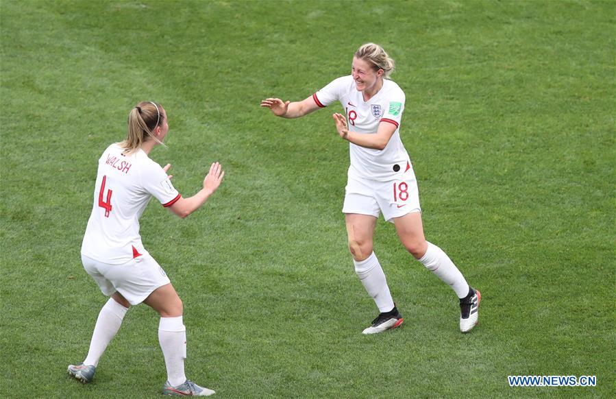 (SP)FRANCE-VALENCIENNES-2019 FIFA WOMEN'S WORLD CUP-ROUND OF 16-ENG VS CMR