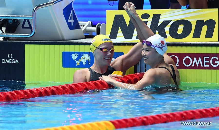 (SP)SOUTH KOREA-GWANGJU-FINA WORLD CHAMPIONSHIPS-SWIMMING-DAY 2