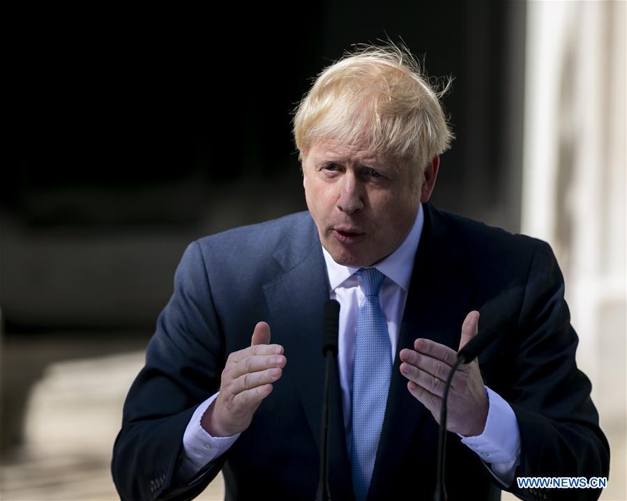 BRITAIN-LONDON-NEW PM-BORIS JOHNSON