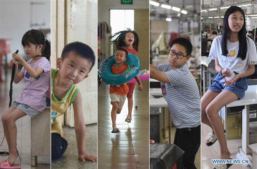 (FOCUS)CHINA-FUJIAN-SHISHI-CHILDREN-SUMMER VACATION (CN)