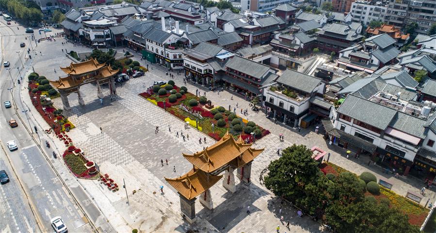 CHINA-YUNNAN-KUNMING-AERIAL VIEW (CN)