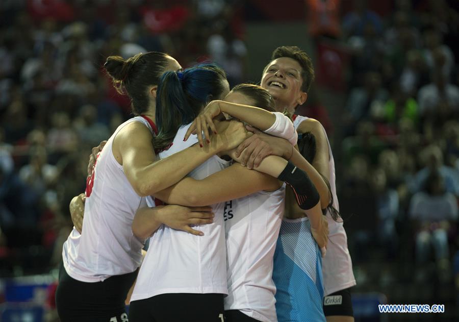 (SP)TURKEY-ANKARA-VOLLEYBALL-WOMEN'S EUROPEAN CHAMPIONSHIP