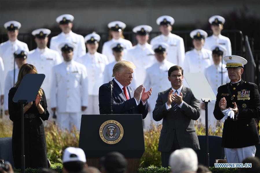 U.S.-ARLINGTON-PENTAGON-9/11 ANNIVERSARY