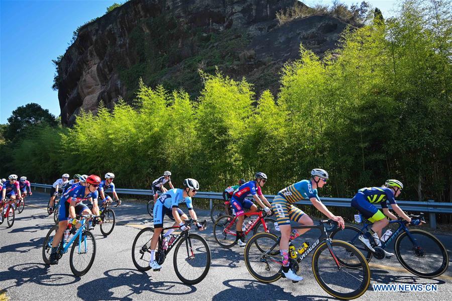 (SP)CHINA-YINGTAN-CYCLING-TOUR OF POYANG LAKE (CN)