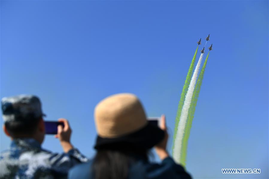 CHINA-JILIN-CHANGCHUN-PLA AIR FORCE-70TH ANNIVERSARY-CELEBRATIONS (CN)