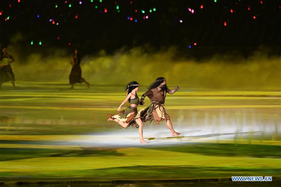 (SP)CHINA-WUHAN-7TH MILITARY WORLD GAMES-OPENING CEREMONY