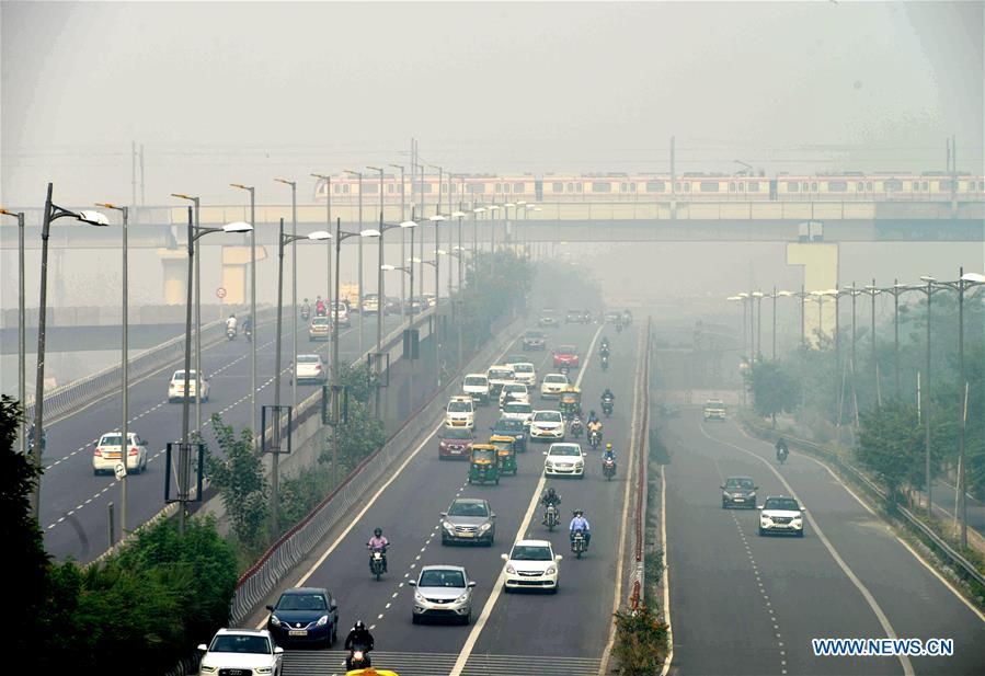 INDIA-NEW DELHI-AIR POLLUTION