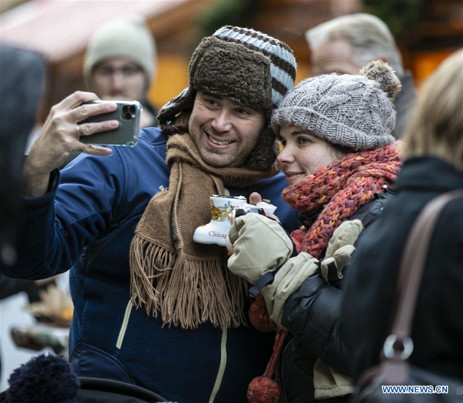 U.S.-CHICAGO-CHRISTMAS MARKET