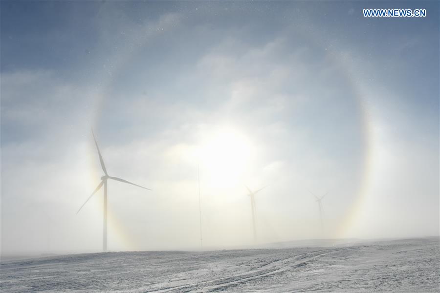 CHINA-INNER MONGOLIA-XILINHOT-GRASSLAND-WINTER SCENERY (CN)