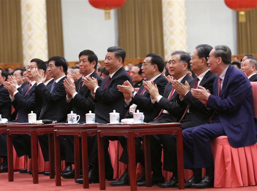 CHINA-BEIJING-CPC CENTRAL COMMITTEE-STATE COUNCIL-RECEPTION (CN)