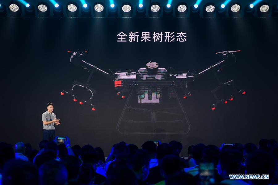 CHINA-GUANGDONG-SHENZHEN-DJI-CROP PROTECTION DRONES-PRODUCT LAUNCH (CN)