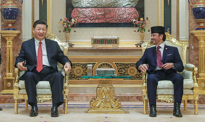 China, Brunei lift ties to strategic cooperative partnership