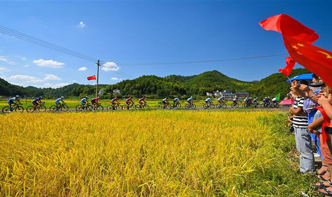 Highlighst of 10th Tour of Poyang Lake in Shangrao, China's Jiangxi